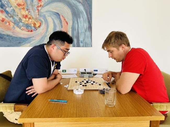 中国澳门选手宣然在比赛中