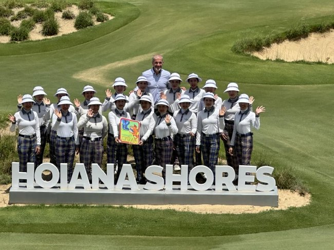 2024年，杰弗里-克里夫勒在会安南岸高尔夫俱乐部