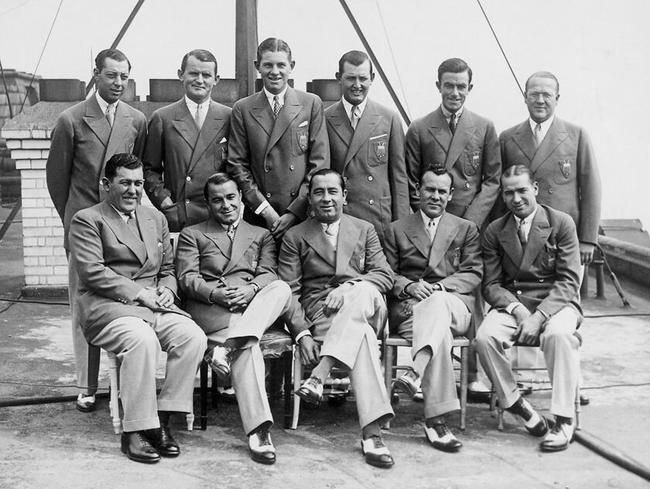 沃克杯美国队队长黑根和队员