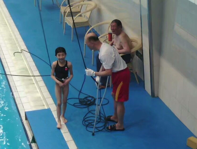 王发成为张家齐拉保护带训练