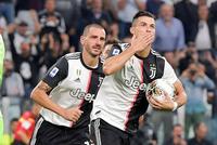 意甲-C罗制胜球+助攻尤文2-1 国米2-0胜AC米兰