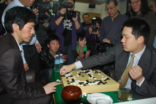 李昌镐在农心杯上