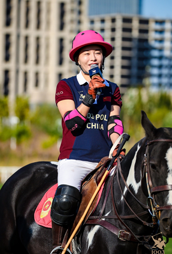 中马协马球专业委员会常委、1003POLO创始人罗斌Paris女士