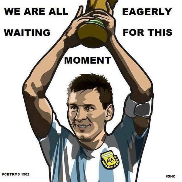 梅西首夺大力神杯！