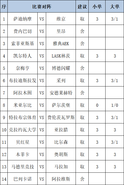 任九推荐
