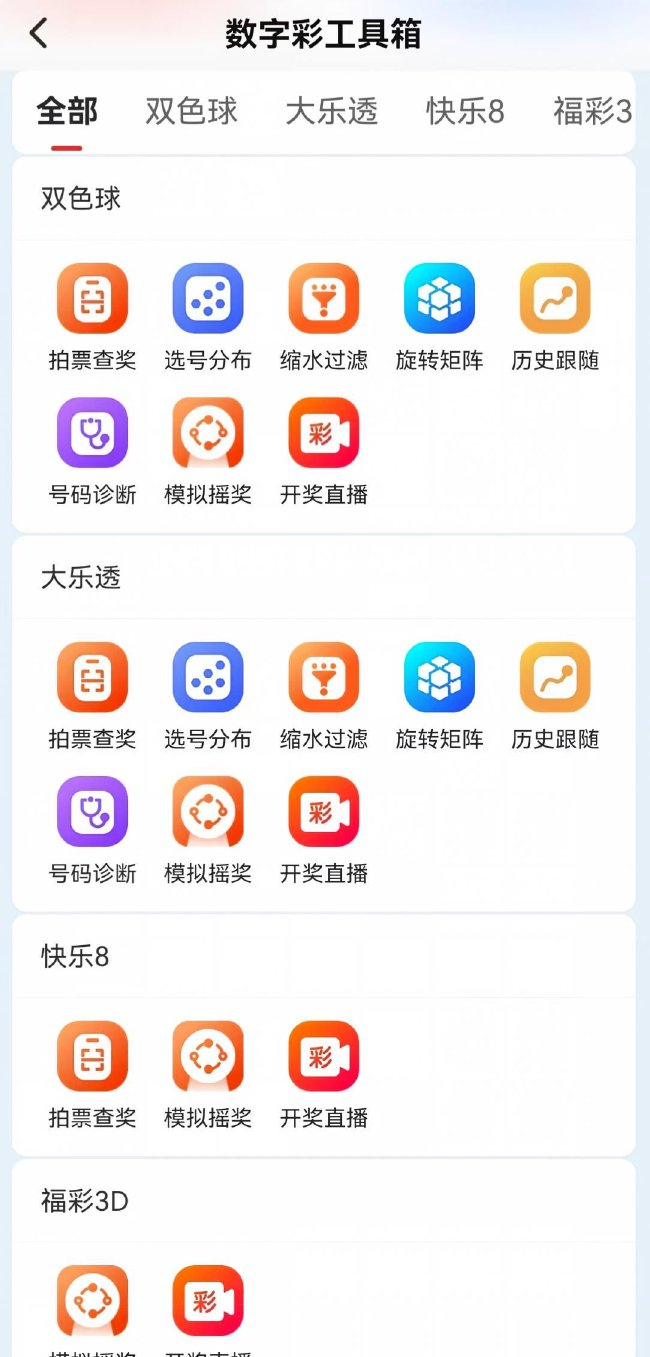 数字彩对象合用攻略来了	！熟手在行也能轻松看懂