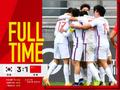 中国队1比3负于韩国 遗憾无缘U-20亚洲杯四强