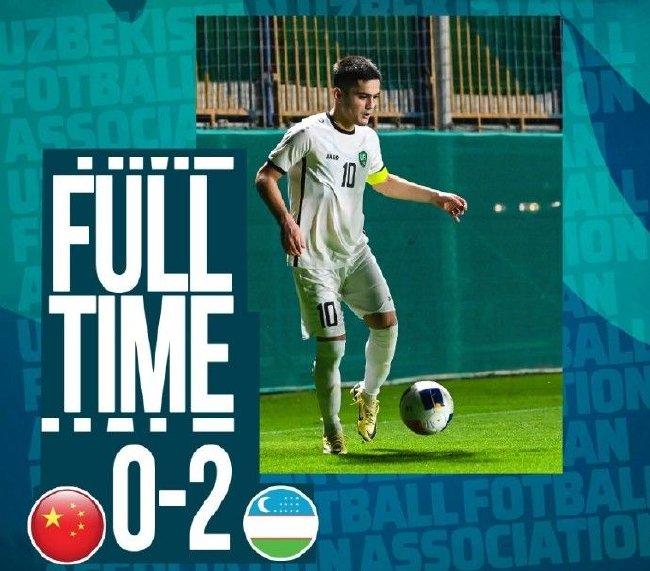 2球完败乌兹别克斯坦 国奥奥预赛远景仍旧困难