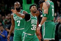 凯尔特人4人20+大胜热火追至2-3 巴特勒仅14分