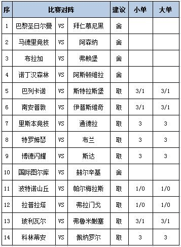 任九推荐