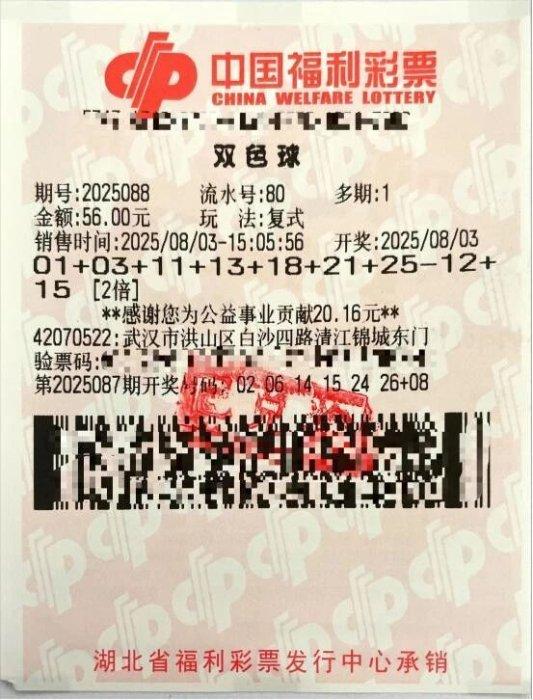15年老彩民擒双色球162万 一号之差错失千万大奖