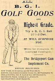 B.G.I。 高尔夫球广告