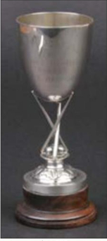 1920年汉口高尔夫俱乐部台球奖杯