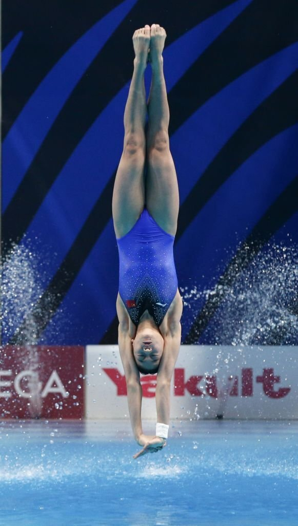 全红婵与白钰鸣合作为中国跳水梦之队夺下在世锦赛的第100金