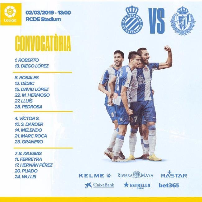 西班牙人大名单