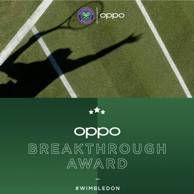 OPPO突破新星奖官方海报