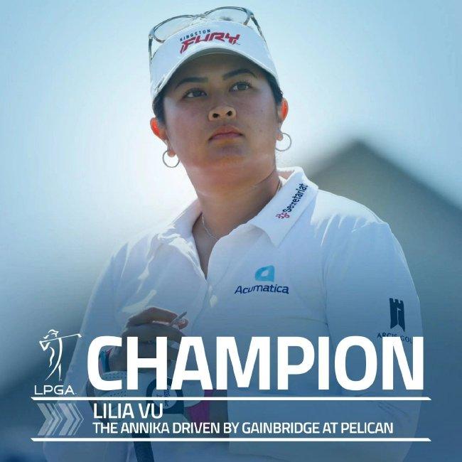 盖布里奇LPGA赛莉利娅逆转夺第四冠 殷若宁T7