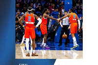 亚历山大32分雷霆克76人 骑士终结步行者6连胜