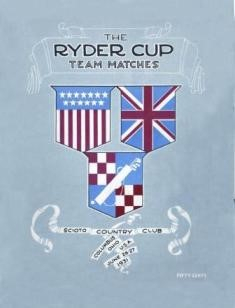 1931莱德杯参赛手册封面