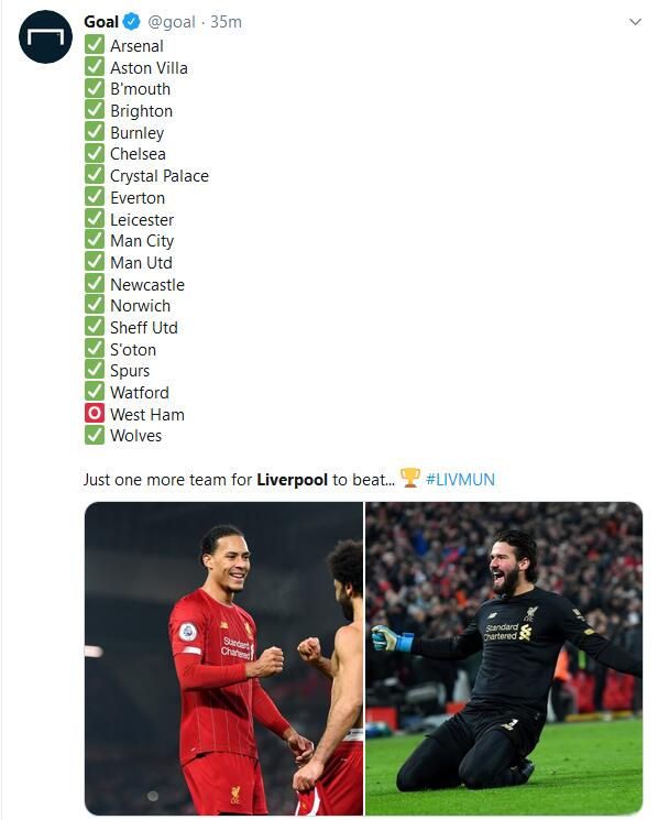 英超幸存者只剩西汉姆了