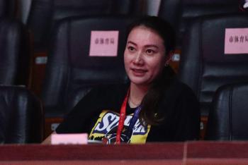 谢杏芳观战总决赛