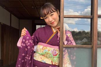 伊藤美诚和服写真