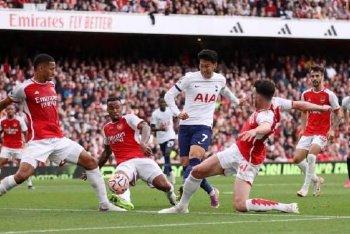 英超-阿森纳2-2热刺