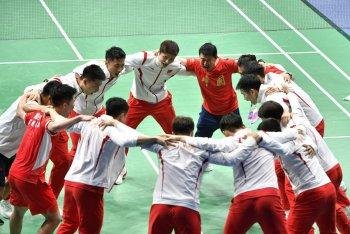 国羽男团3比2逆转印度夺冠