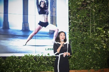莱美中国CEO姜楠女士致辞