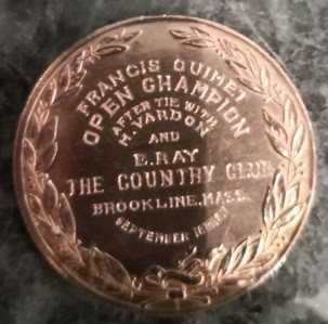 威梅特1913年美国公开赛金牌（高尔夫传承博物馆）
