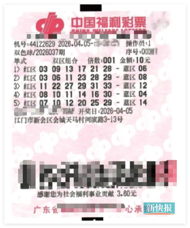 中奖彩票之二