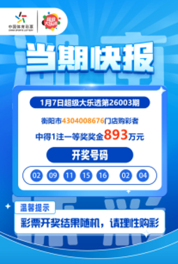 中奖播报