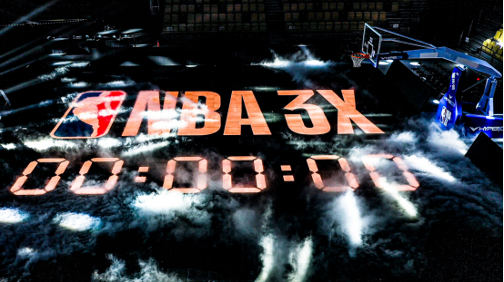 NBA 3X上海现场LED地面 让比赛充满科技感