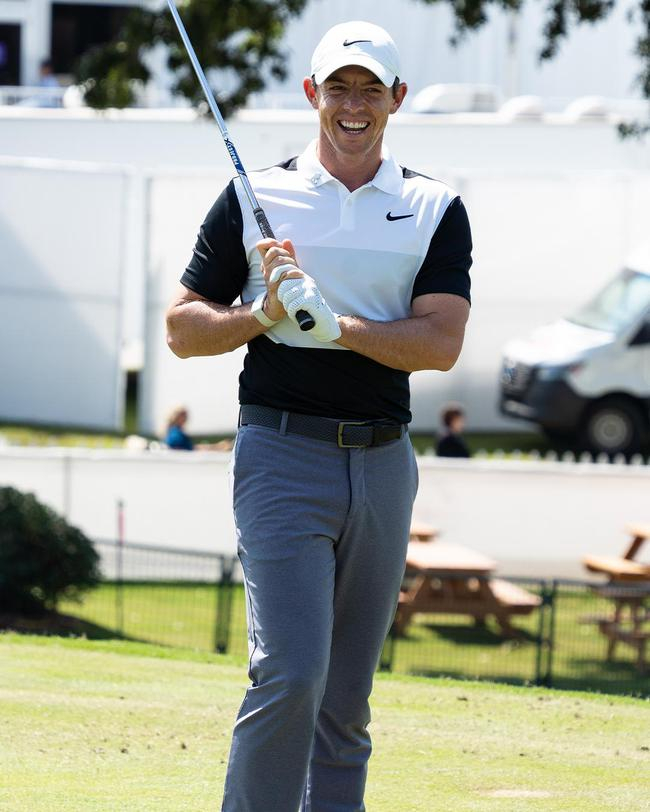 麦克罗伊在TPC南风备战