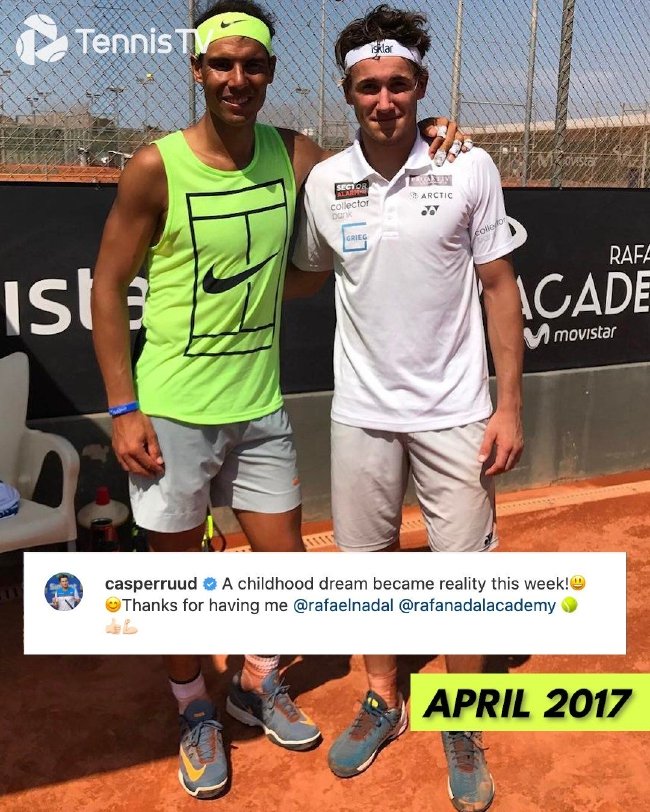 鲁德：纳达尔是我一生偶像