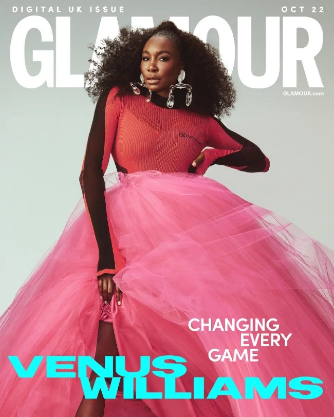 大威廉姆斯登上了《Glamour》杂志英国版十月刊