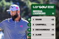 LIV阿德莱德站第二轮拉姆冲到榜首 德尚博落后2杆