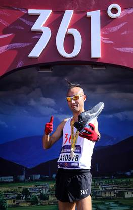 361°跑步顾问马良武为361°国际线专业跑鞋SPIRE 3点赞