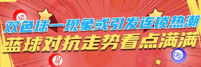 双色球1现象或引发热潮 蓝球对抗走势看点满满