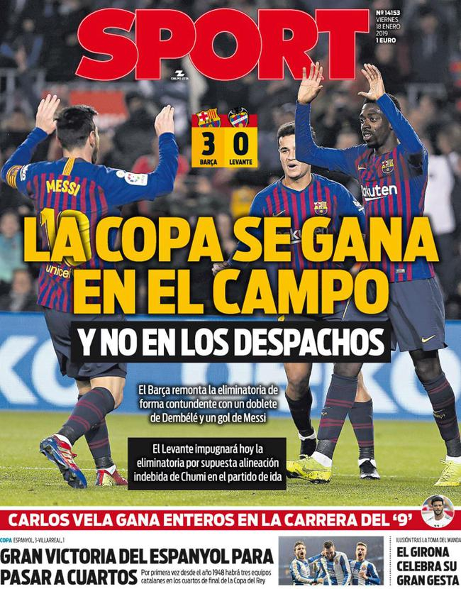 《每日体育报》封面