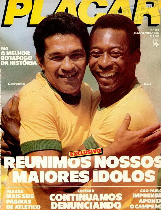 那时候，像贝利和加林查这样的巨星都在本国联赛