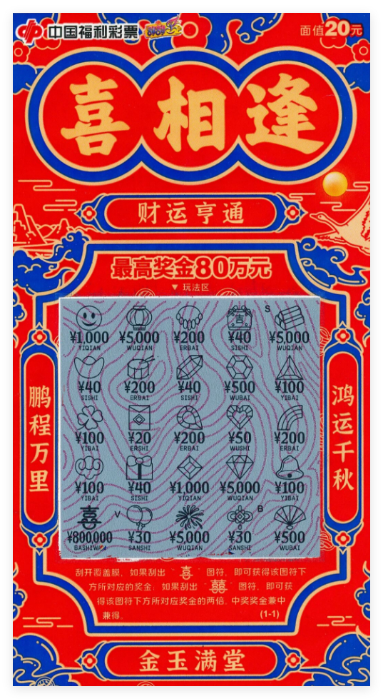 中奖彩票
