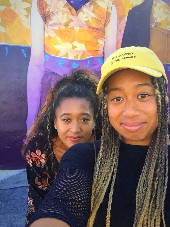 大坂直美和姐姐