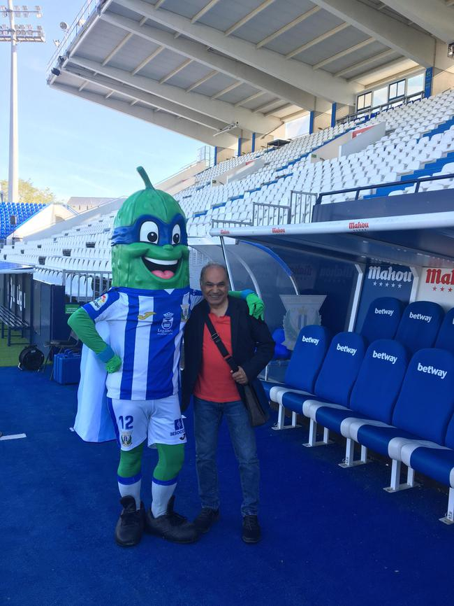 莱加内斯的吉祥物：黄瓜