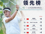 广东公开赛次轮刘晏玮单独领跑 英格兰球手一杆进洞