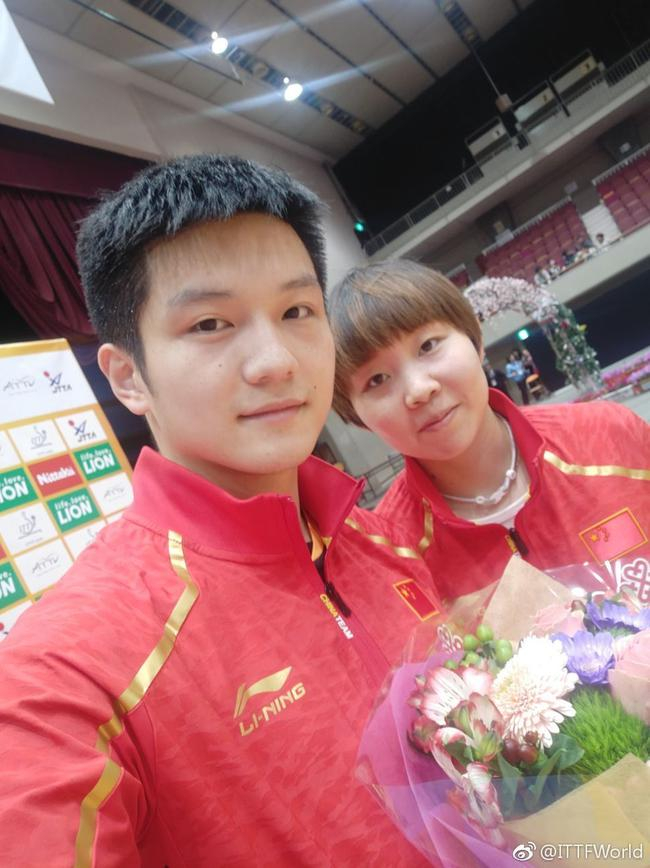 2018年樊振东、朱雨玲夺冠