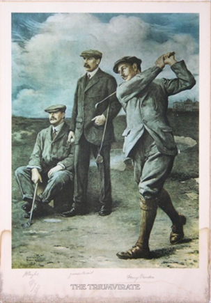 馆藏绘画《伟大的三巨头》