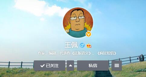 作家王佩的微博