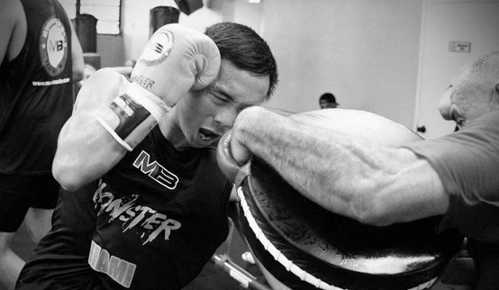 （图片：徐灿在备战中）