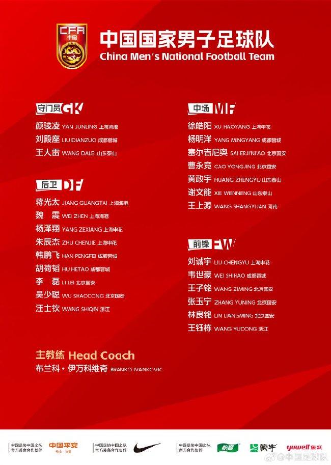 国足出征印尼名单：刘若钒落选 王钰栋韦世豪在列